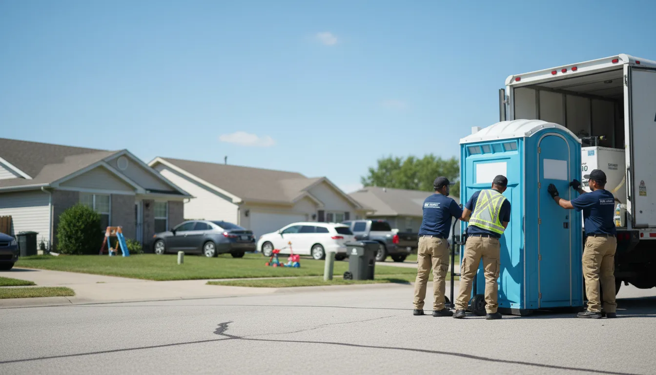 Standard Porta Potty Rentals in Brookport, IL near me